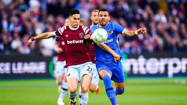 Aguerd et Pavlidis - West Ham-AZ Alkmaar - Ligue Europa Conférence