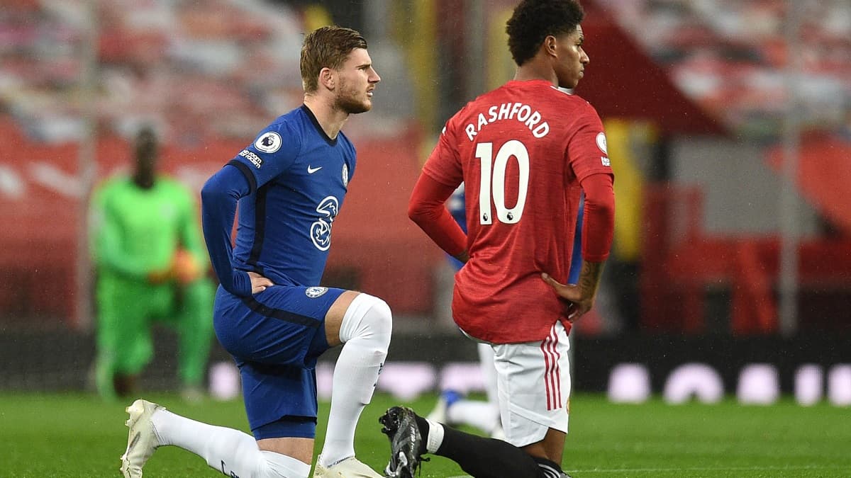 Timo Werner et Marcus Rashford Timo Werner et Marcus Rashford