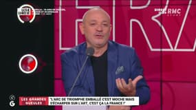 "L'Arc de Triomphe emballé c'est moche mais s'écharper sur l'art, c'est ça la France" - 14/09