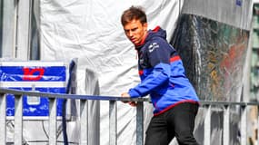 Pierre Gasly sur le circuit de Spa-Francorchamps (Belgique), le 29 août 2019
