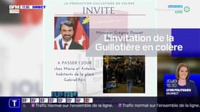 L'image du jour à Lyon : l'invitation de la Guillotière en colère à Grégory Doucet