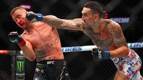 Max Holloway contre Justin Gaethje à l'UFC 300 le 13 avril 2024