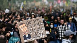 Manifestation contre la réforme des retraites, le 18 mars 2023 à Nantes. (Photo d'illustration)