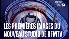  Découvrez les premières images du nouveau studio de BFMTV 