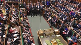 Session du Parlement britannique (illustration)