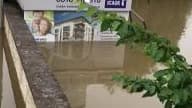 Centre ville de Melun submergé par les eaux - Témoins BFMTV