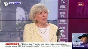 Covid-19: Dominique Le Guludec, présidente de la Haute Autorité de Santé, alerte sur "un syndrome rare mais sévère" chez les enfants
