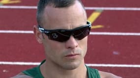 Le Sud-Africain Oscar Pistorius, premier athlète paralympique à avoir participé à des Jeux olympiques avec les valides.