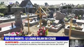 Covid-19: le bilan français s'élève à 100 000 morts