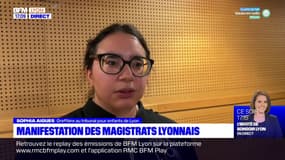 Lyon: les magistrats manifestent pour dénoncer leurs conditions de travail