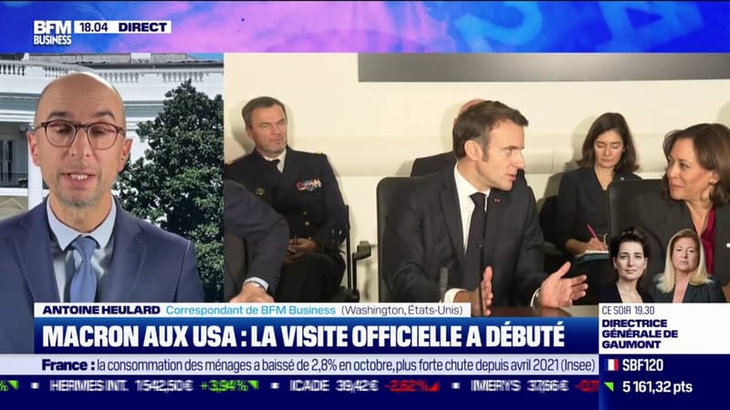 Visite officielle d'Emmanuel Macron aux Etats-Unis: le programme et les enjeux avec Antoine Heulard