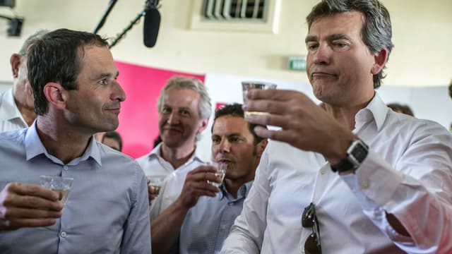 L'édition de la Fête de la rose 2014 avait sinéle départ de Montebourg et Hamon du gouvernement.