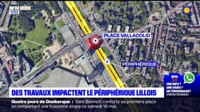 Lille: une partie du périphérique bloquée par des travaux dès le 20 mai