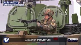 14 juillet: l'armée présente ses Griffons, véhicules blindés connectés et son nouveau fusil d'assaut