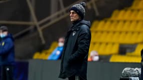Michel Der Zakarian, à Nantes le 28 janvier 2022