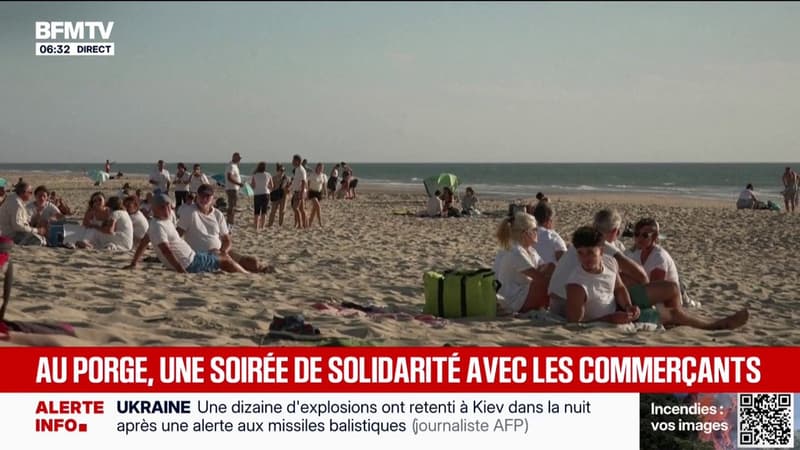 Au Porge, une soirée organisée en solidarité avec les commerçants