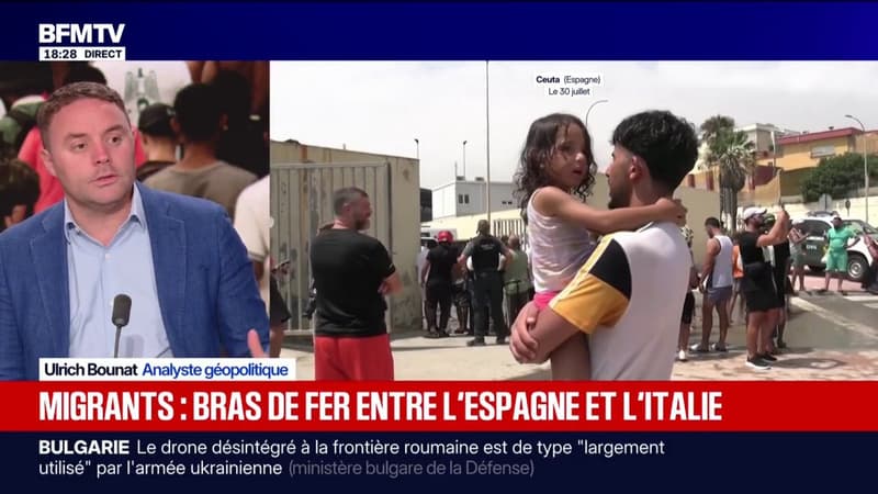 Crise migratoire à Ceuta: "Giorgia Meloni a pris une posture complètement politique", décrypte Ulrich Bounat, analyste géopolitique