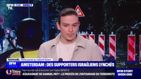 Agressions de supporters israéliens à Amsterdam: "Une chasse aux juifs", pour le porte-parole du collectif Golem