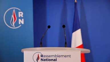 Le logo du Rassemblement national