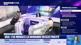 USA : l'IA menace la demande en électricité - 14/01