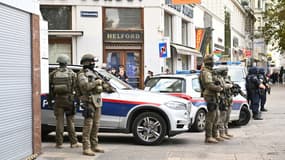 Des policiers assurent la sécurité dans le centre de Vienne, le 3 novembre 2020. (Photo d'illustration)