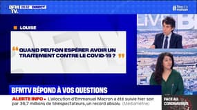 Quand peut-on espérer un traitement contre le Covid-19? BFMTV répond à vos questions