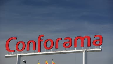 Une enseigne du magasin Conforama (photo d'illustration).