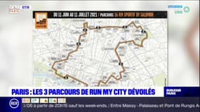 Run My City: les trois parcours dévoilés