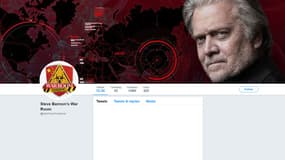 Le compte Twitter de Steve Bannon, désormais suspendu