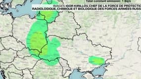 Une modélisation du risque de propagation nucléaire en cas d'incident sur la centrale de Zaporijjia. 