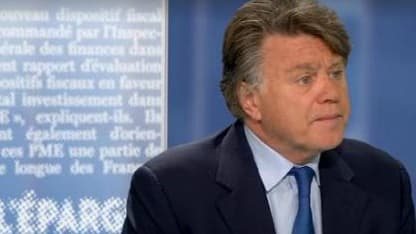 Gilbert Collard sur le plateau de BFM Story, le 8 janvier 2013