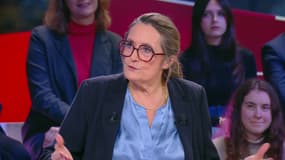 La porte-parole du gouvernement Sophie Primas le 5 février 2025 sur BFMTV.