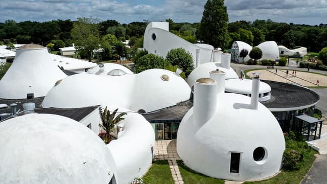 Beg Meil, un village vacances à l'architecture bulles aux airs des Barbapapas