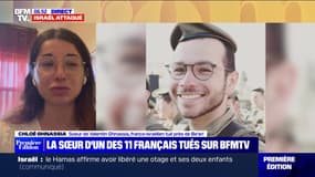 "Il voulait s'engager": la sœur de Valentin, franco-israélien tué en Israël, témoigne
