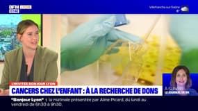 Cancers chez l'enfant: à la recherche de dons à Lyon