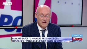 Bernard Laporte, nouveau président de la FFR, était l'invité du Grand Week-End Sport