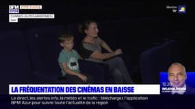 Cannes: la fréquentation des cinémas en baisse