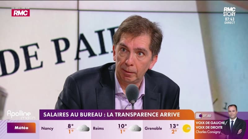 Transparence salaire : "une demande d'équité"