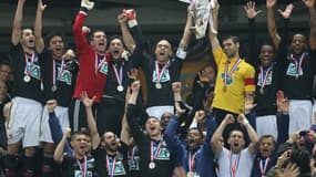 L'OL remporte la Coupe de France 2012 contre l'US quevilly (1-0). 