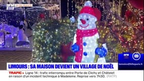 Essonne: une maison transformée en village de Noël à Limours