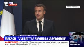 Emmanuel Macron sur la vaccination: "Nous avons été plus lents parce que nous avons été plus ouverts, mais nous avons été plus généreux que tous les autres réunis"