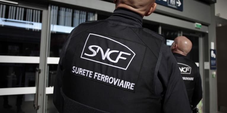 Des agents de la Sûreté ferroviaire de la SNCF (illustration). 