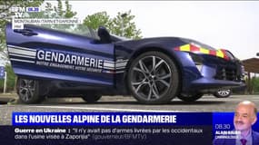 La gendarmerie reçoit ses nouvelles Alpine pour traquer les chauffards
