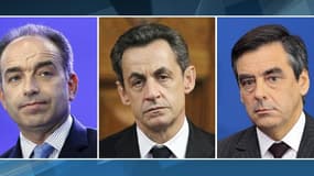 Nicolas Sarkozy encadre Jean-François Copé et François Fillon