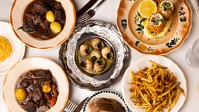 Chez Margaux, le bistrot traditionnel français au pied de la tour Eiffel.