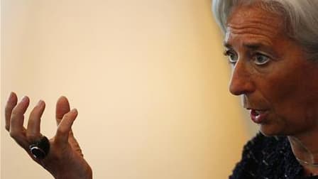 La ministre française de l'Economie Christine Lagarde s'est dite "confiante" concernant une éventuelle enquête portant sur son rôle dans l'arbitrage ayant débouché sur l'attribution de 285 millions d'euros à l'homme d'affaires Bernard Tapie en 2008. /Phot