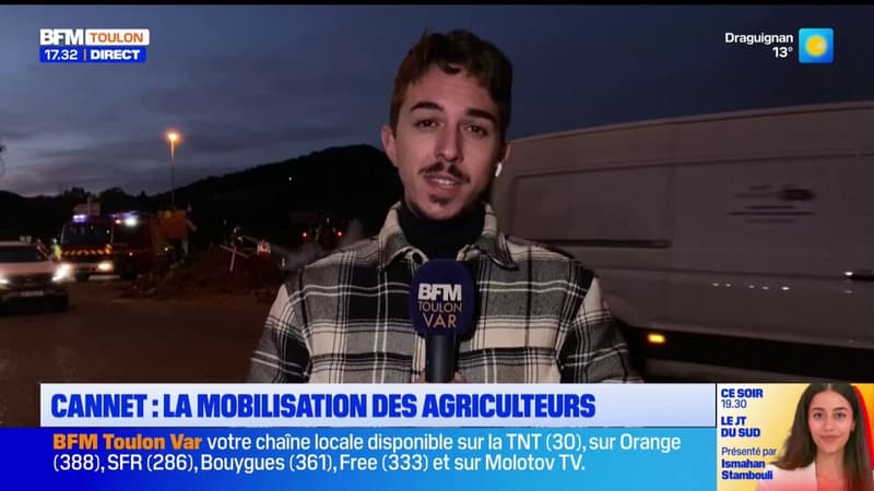 Le Cannet-des-Maures: retour sur une journée de mobilisation des agriculteurs ce lundi