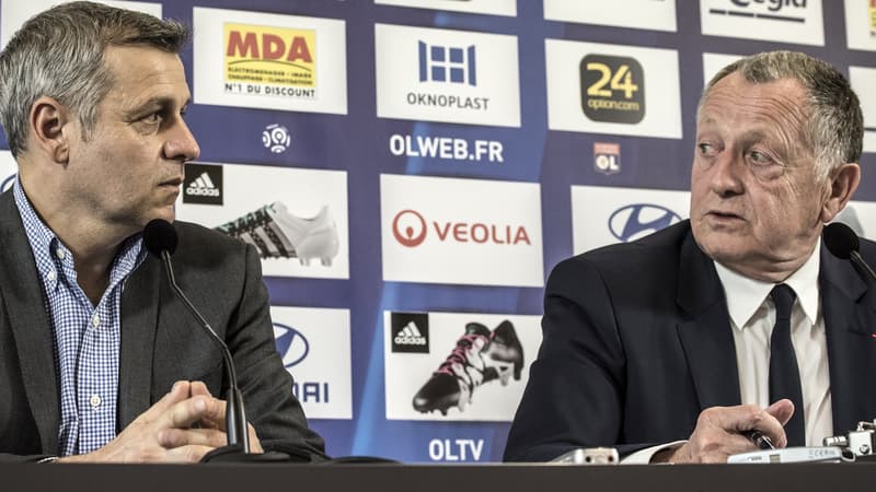 Bruno Génésio et Jean-Michel Aulas