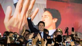 Justin Trudeau le 20 octobre 2015 à Montreal
