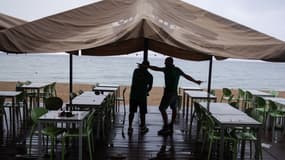 Une terrasse à Barcelone le 5 août 2022 (illustration)